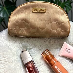 Coach x Estee Lauder Limited Edition cosmetic bag
